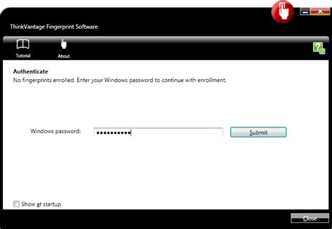 Lenovo Fingerprint Software