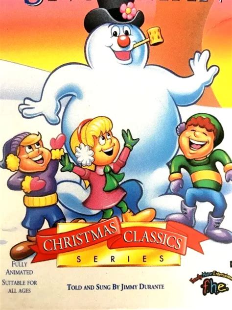 Frosty The Snowman Vhs 1989 Christmas Classics Series Award Winning