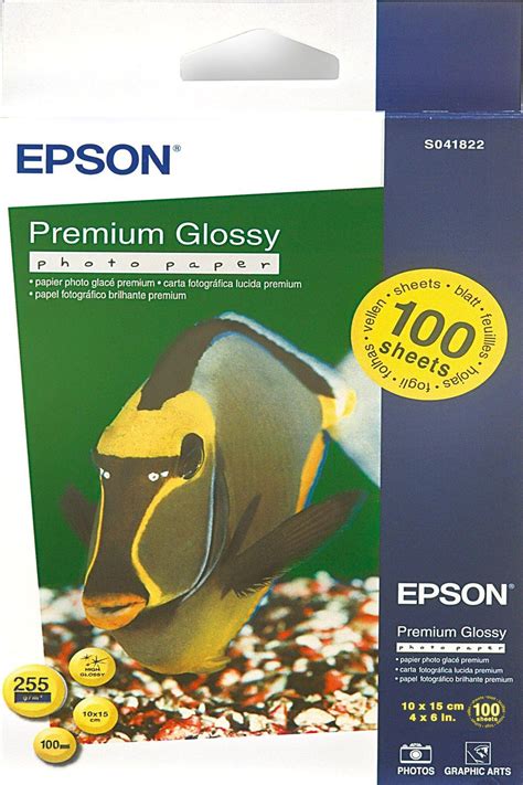 Premium Glossy Photo Paper 10x15cm 100 Ark Papper Och Media