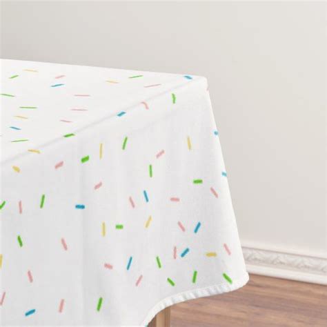 Sprinkles Tablecloth Table Cloth Custom Table Table Linens
