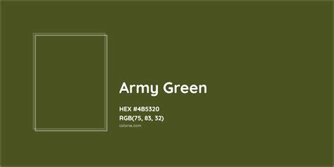 Army Green Rgb Army Military