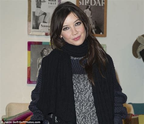 leggy daisy lowe outs herself as a celebrity knitting fan daily mail online