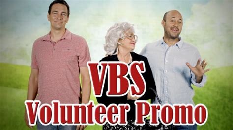 Vbs Volunteer Promo Skit Guys Studios Sermonspice