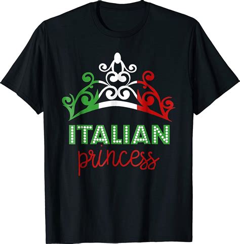 men s italian princess tiara national flag t shirt xl navy uk clothing