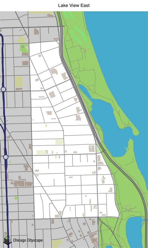 Lakeview Chicago Neighborhood Map