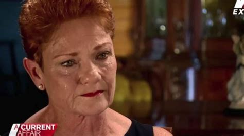 ‘im Absolutely Sick Of It Hanson Lashes One Nation Members