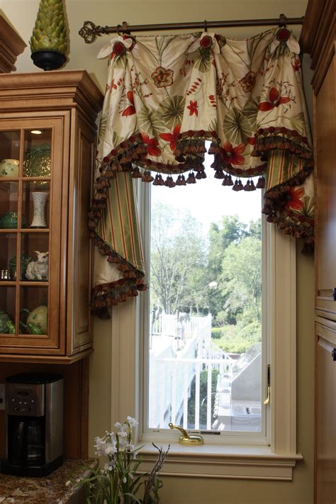 A Beautiful View Kitchen Window Treatments Home Custom Window