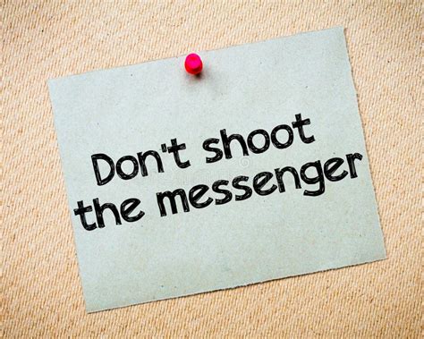 Dont Shoot The Messenger Stock Photo Image 52024841