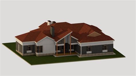 34 4 Bedroom Bungalow House Plan In Kenya