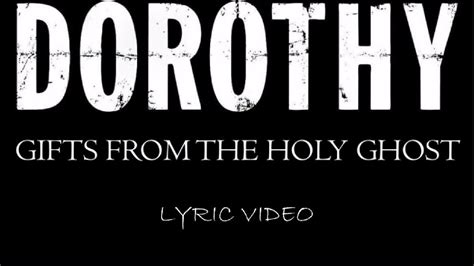 Dorothy Ts From The Holy Ghost 2022 Lyrics Youtube