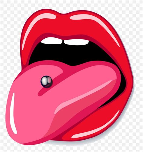 Body Piercing Earring Tongue Piercing Clip Art Png 1024x1089px