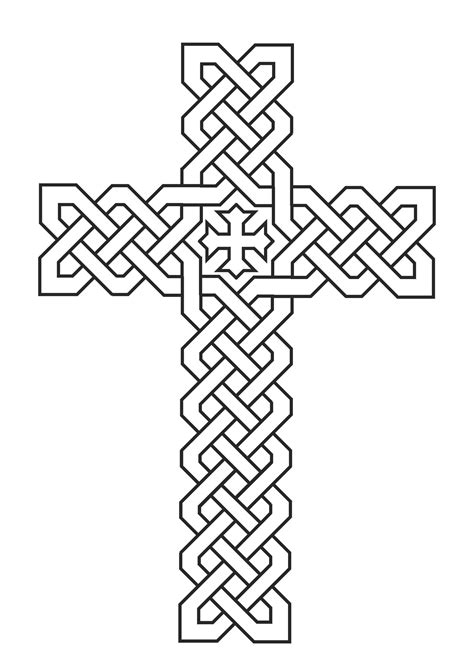 Download Amazing Cross Coloring Pages For Free Wallpaper Cross