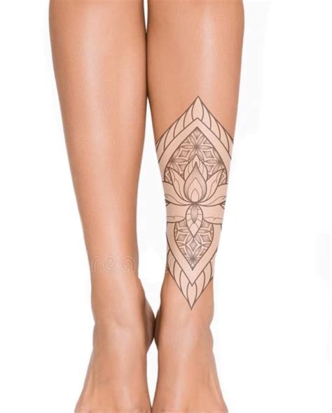 31 Amazing Mandala Leg Tattoos Tattoo Designs