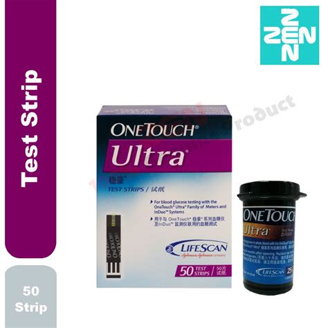 One Touch Ultra Test Strips 50s Expiry Date 102020 Shopee Malaysia