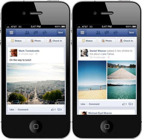 For old hands, it's an rss client. Facebook redesigns mobile News Feed, triples size of ...