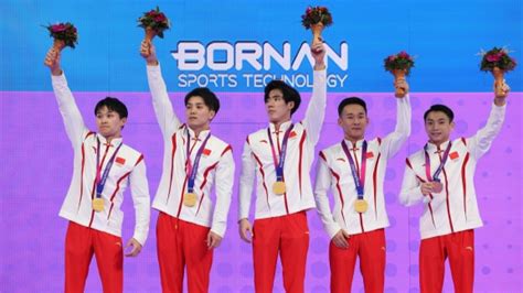 China Wins Mens Gymnastics Team Title At Hangzhou Asiad Shine News