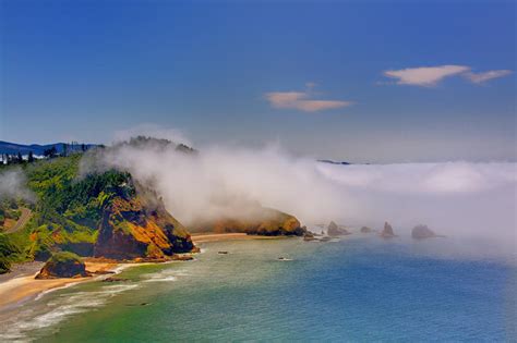 Foggy Tillamook Morning Photograph By John Absher Fine Art America