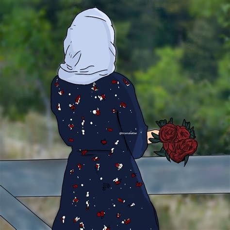 Pin By Gulshen 🇦🇿 On İslami Sanatprofil In 2021 Hijab Girl Cartoon
