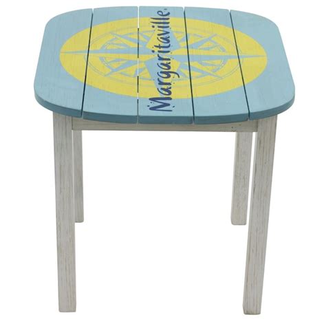 Rio Brands Margaritaville Square Outdoor End Table 22 In W X 22 In L In