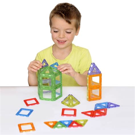 Magnetic Polydron Translucent Set Construction From Early Years