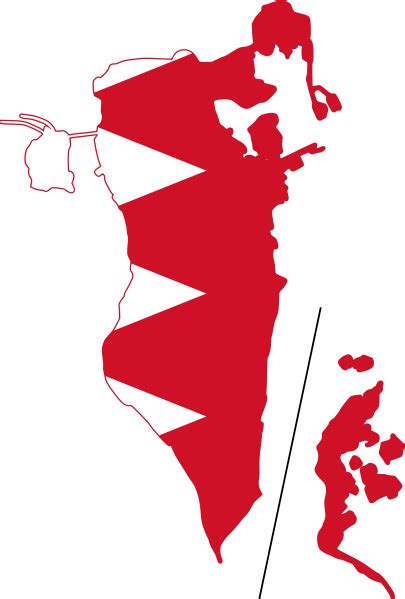 Fileflag Map Of Bahrainsvg Bahrain Flag Bahrain Map Bahrain