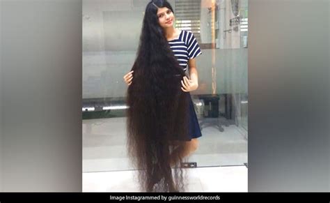 This is why i have a lot of hair. Meet The Gujarat Teen Nilanshi Patel Who Set A World ...