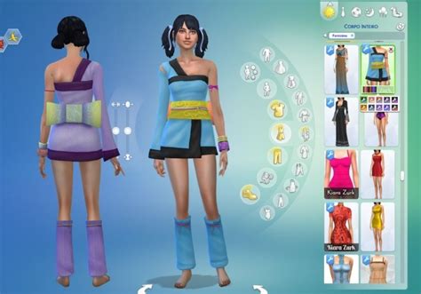 Rave Kimono Conversion At My Stuff Sims 4 Updates