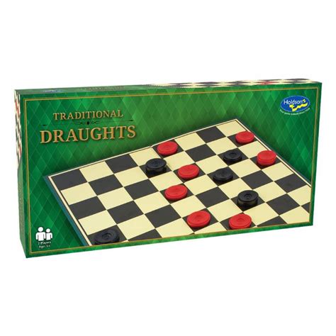 Draughts Classic Board Game Moore Wilsons