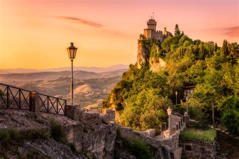 City Walls Of San Marino San Marino