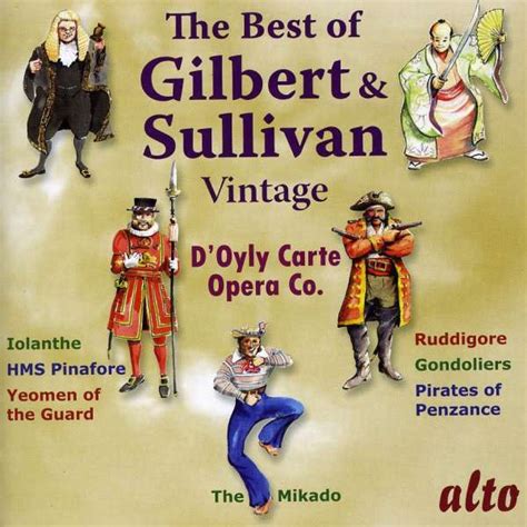Arthur Sullivan The Best Of Gilbert And Sullivan Cd Jpc