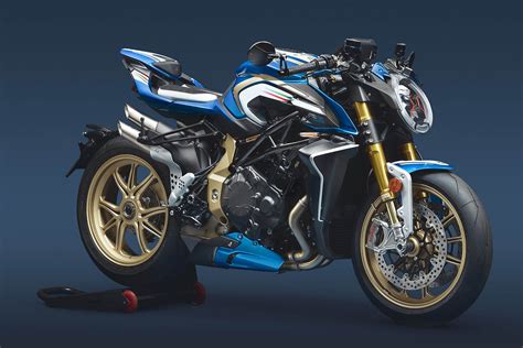 Mv Agusta Unveils 1 Of 1 Brutale Blue And White Motorcycle News