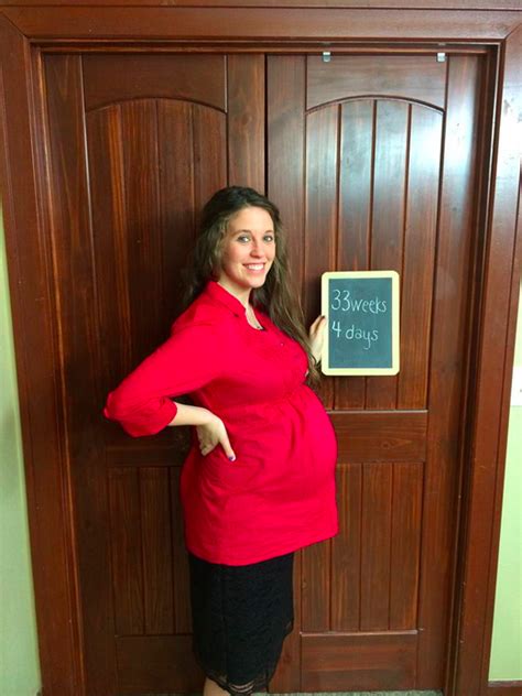Jill Duggar Dillard Pregnancy Update Duggar Baby Bump Growing As