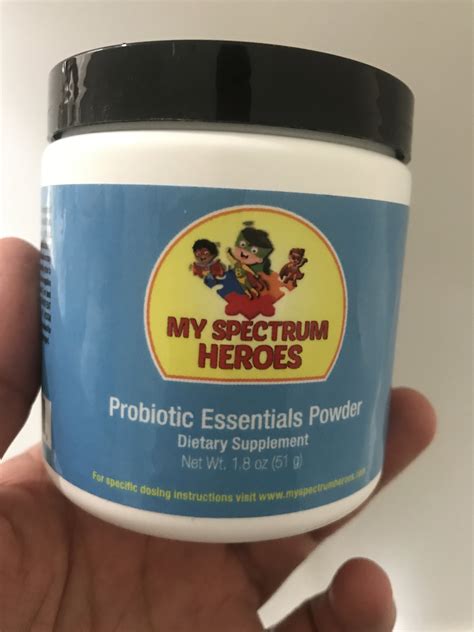 Probiotic Essentials Powder For Children With Autism And Adhd My