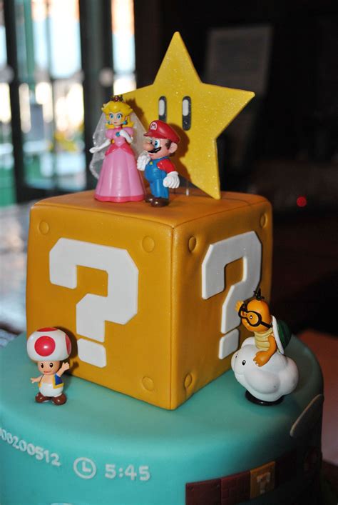 Super mario birthday cake uniquely designed by elitecakedesigs in sydney!! Super Mario Wedding Cake Toppers Wedding Cake - Cake Ideas ...