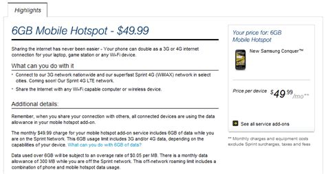 Sprint Kills 5gb2999 Wi Fi Hotspot Plan For Phones And Tablets