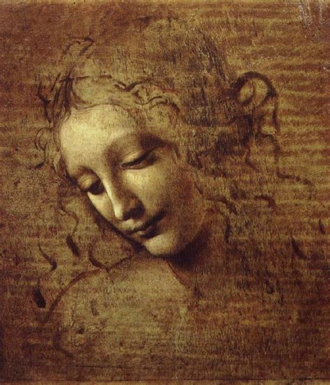 La Scapigliata Leonardo Da Vinci Open Picture Usa Oil Painting