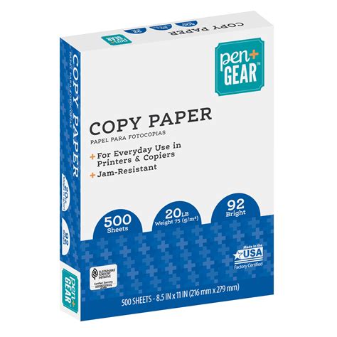 Buy Pengear Copy Paper White 85 X 11 500 Sheets Online At Lowest