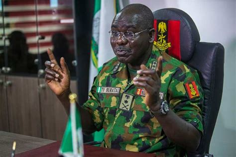 Buratai Becomes Nigerias Longest Serving Chief Of Army Staff After