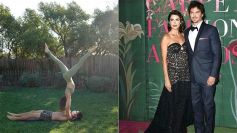 Twilight Star Nikki Reed Flaunts Acro Yoga In Sweet Capture By Ian