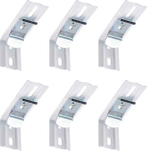 Ufurmate Vertical Blind Bracket 6 Pcs Metal Vertical