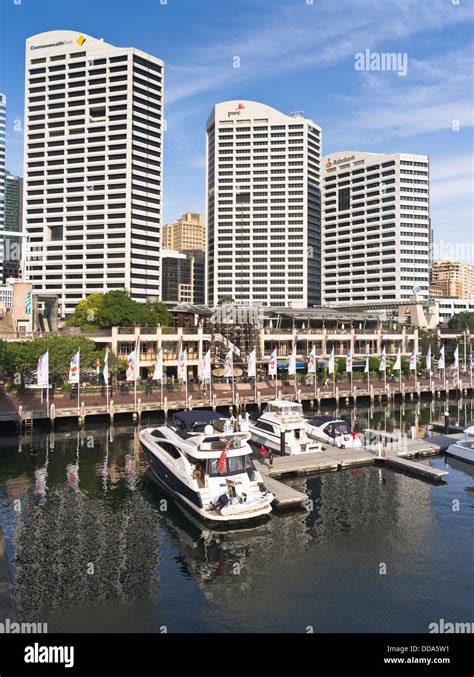 Dh Darling Harbour Sydney Australia Waterfront Marina Yacht Piers