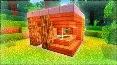 Minecraft How To Build A Survival Starter House Easy Tutorial