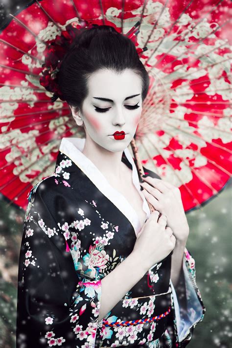 Geisha Ii Geisha Makeup Chinese Makeup Geisha Girl
