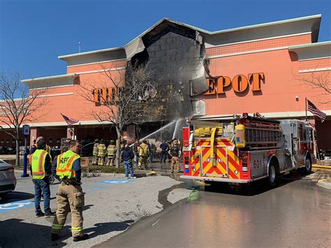 Fire Damages Front Of Home Depot Building Flanders Woman Indicted For