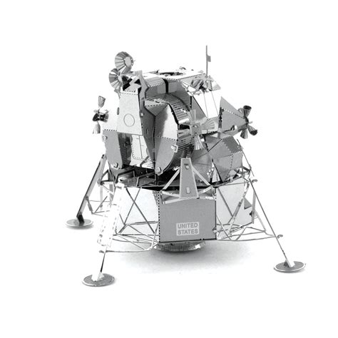 Fascinations Metal Earth 3d Metal Model Diy Kits Apollo Lunar Module