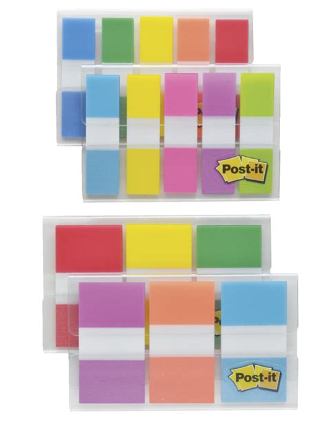 Post It Flags Combo Pack 12 And 1 Inch 320 Flags