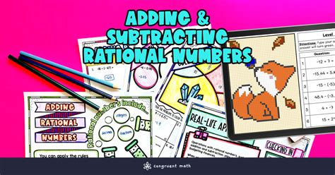 7 Ways To Help Students Practice Adding And Subtracting Rational Numbers