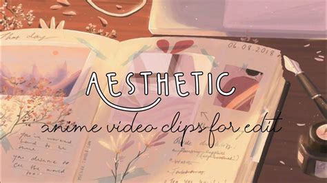 Aesthetic Anime Video Clips For Edit Anime Free To Use Cute Anime