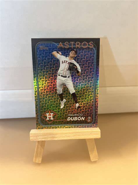 Topps Series Mauricio Dubon Easter Foil Ebay