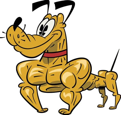 Buff Pluto Disney Mickey Mouse And Friends Pluto Disney Disney Images